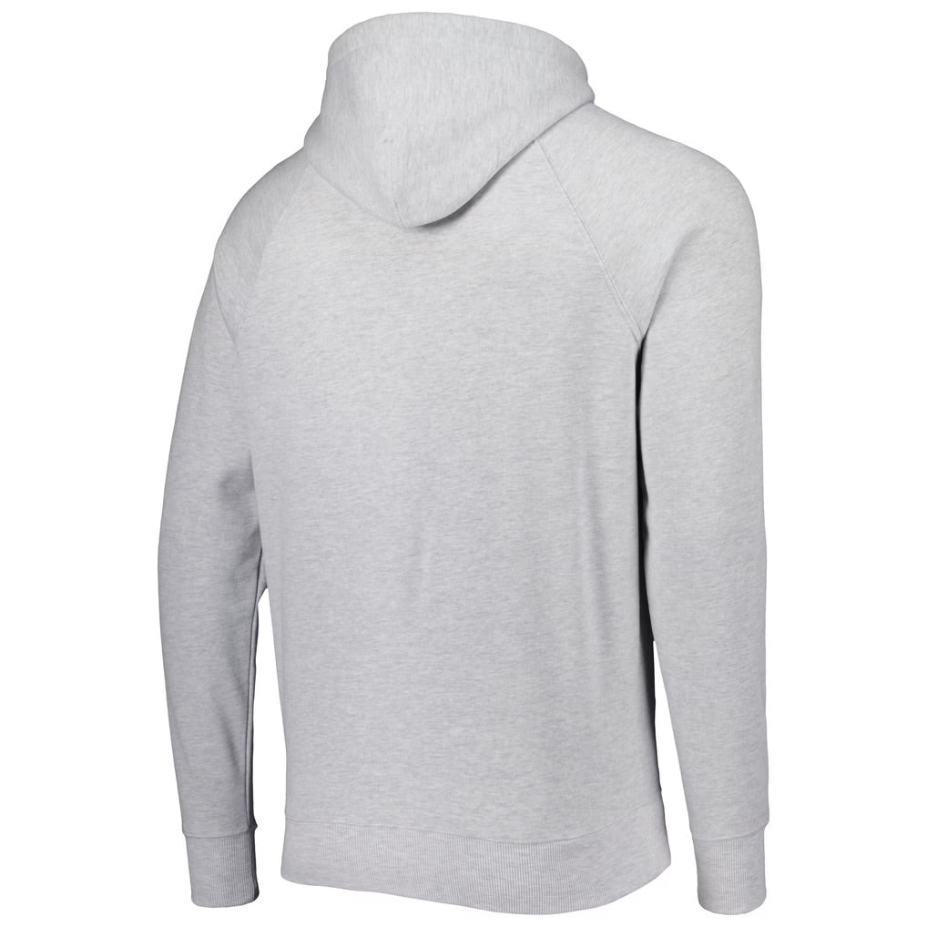 Enemies Homage Raglan Tri-Blend Pullover Hoodie - Heather Gray - 2XL