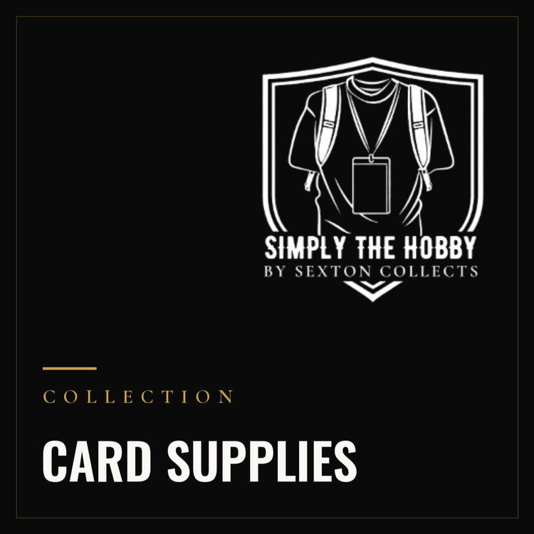 Card Supplies collection — Simply The Hobby by Sexton Collects