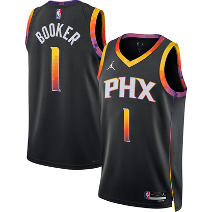 Devin Booker Suns Jordan Brand Swingman Jersey - Statement Edition - Black - S