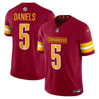 Jayden Daniels Commanders Nike Vapor F.U.S.E. Limited Jersey - Burgundy - XL