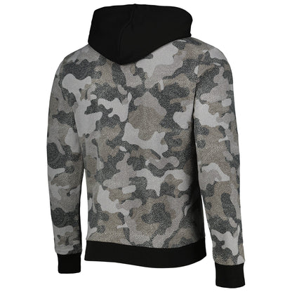 Brooklyn Nets Hugo Boss Camo Pullover Hoodie - Black