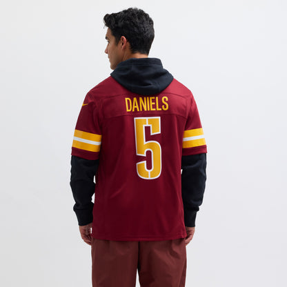 Jayden Daniels Commanders Nike Vapor F.U.S.E. Limited Jersey - Burgundy - XL