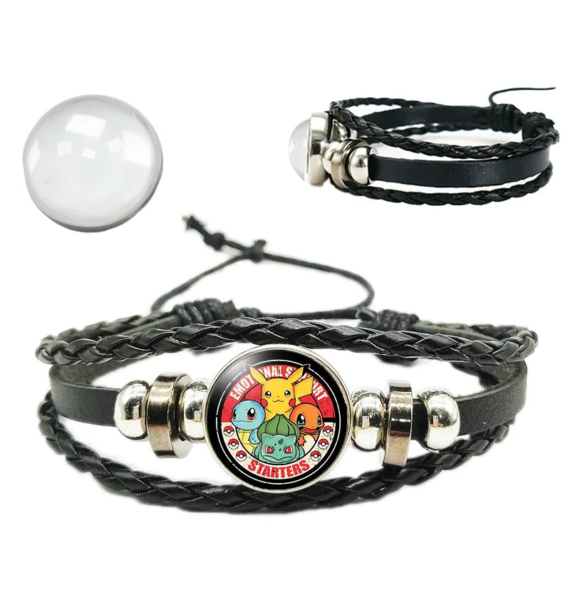 Anime-Style Character Chain Bracelet for Fans