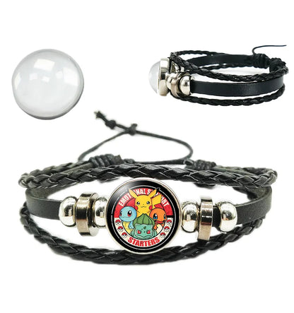 Anime-Style Character Chain Bracelet for Fans