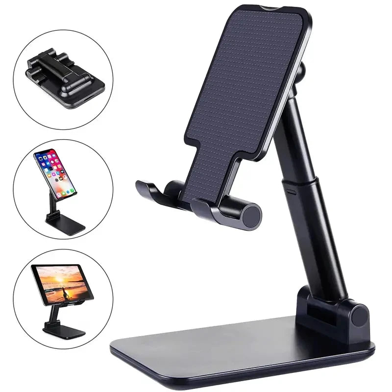 Adjustable Desktop Phone & Tablet Stand for Streaming Setups
