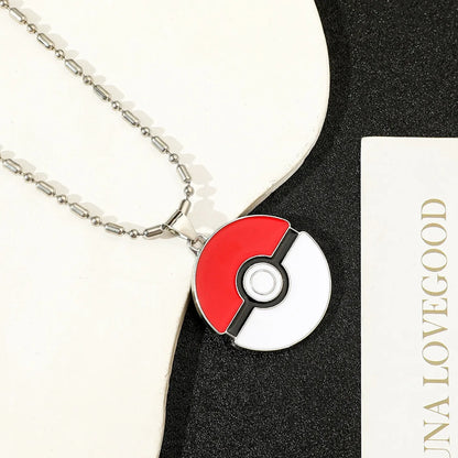 Anime-Style Ball Pendant Necklace | Collector Jewelry for Fans