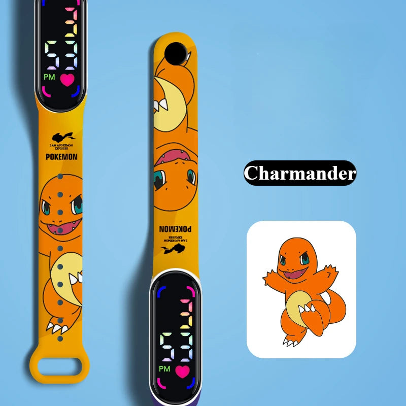 Anime-Style LED Wristwatch for Kids | Waterproof Character Watch