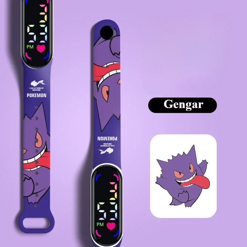 Anime-Style LED Wristwatch for Kids | Waterproof Character Watch