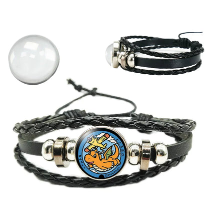 Anime-Style Character Chain Bracelet for Fans