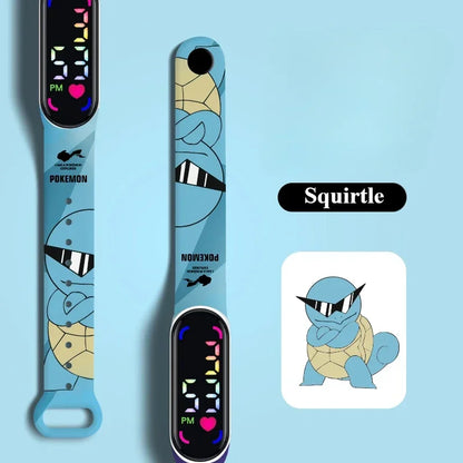 Anime-Style LED Wristwatch for Kids | Waterproof Character Watch