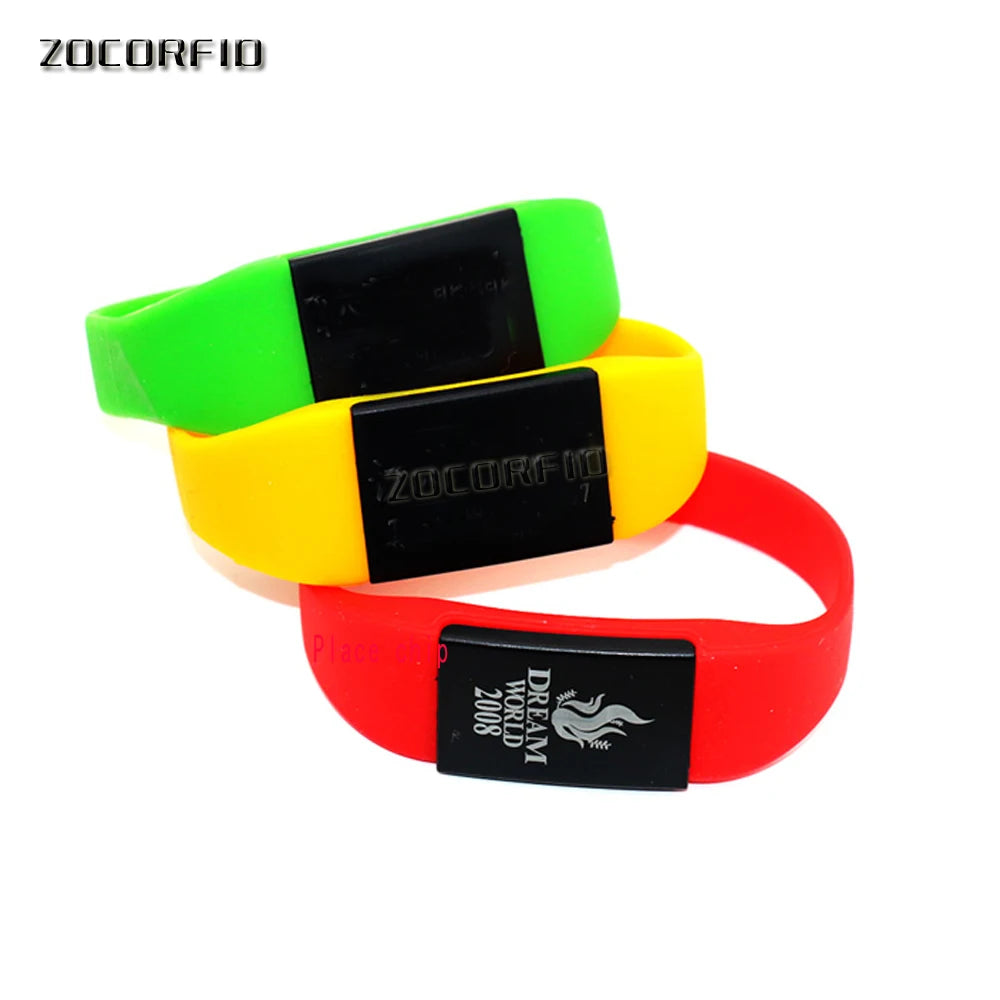 Programmable NFC Silicone Wristband for Vendors & Events