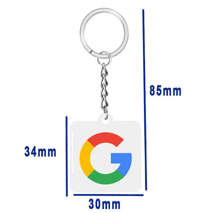 NFC Tap-to-Review Keychain for Small Business & Vendors