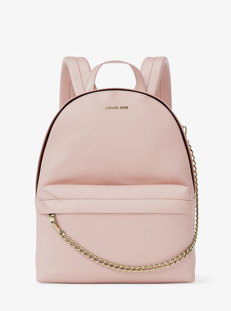 Michael Kors Slater Medium Backpack in Powder Blush - manufacturer stock photo