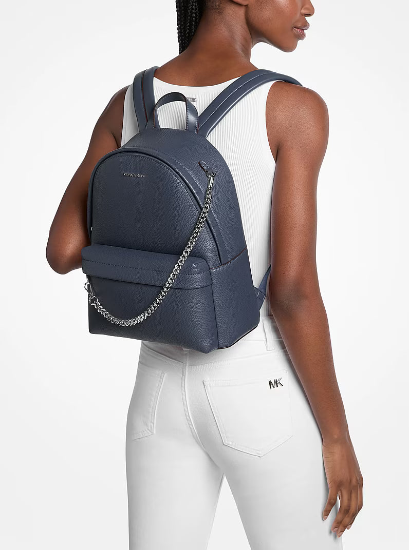 Michael Kors Slater Medium Backpack - Navy