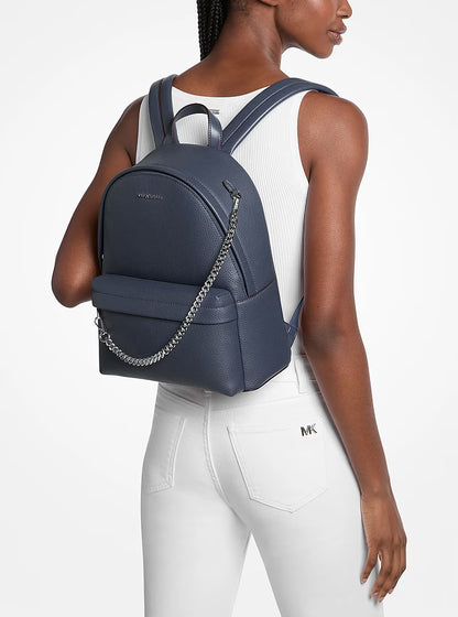 Michael Kors Slater Medium Backpack - Navy