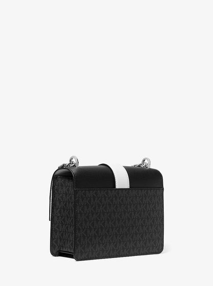 Michael Kors Greenwich Small Crossbody - Black Combo