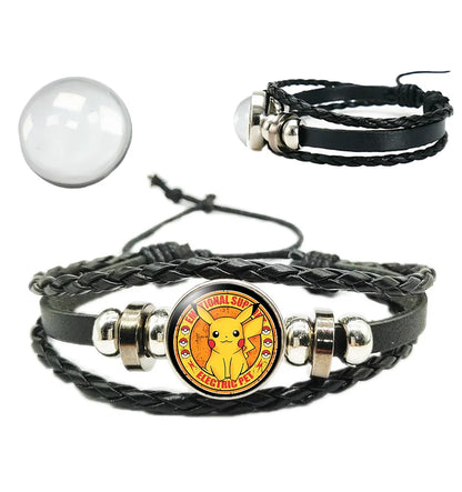 Anime-Style Character Chain Bracelet for Fans