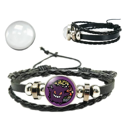 Anime-Style Character Chain Bracelet for Fans