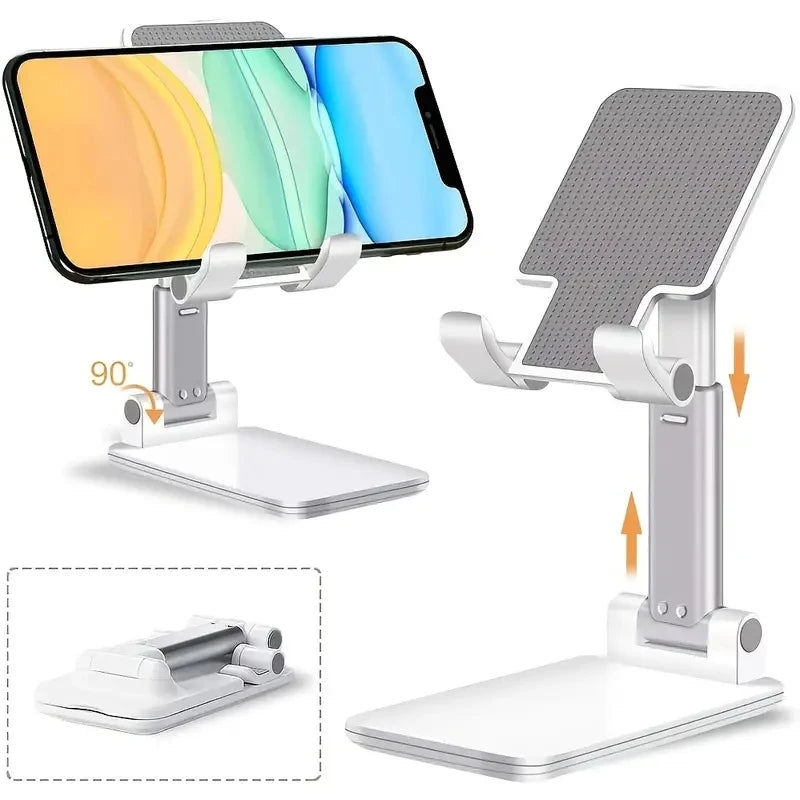 Adjustable Desktop Phone & Tablet Stand for Streaming Setups