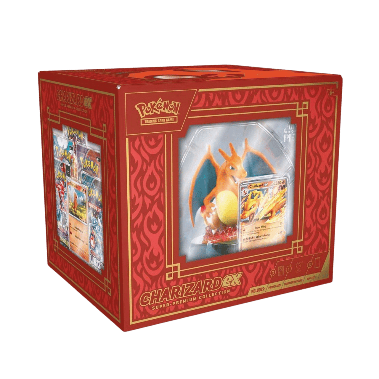 Pokémon TCG Charizard ex Super-Premium Collection — factory sealed box front