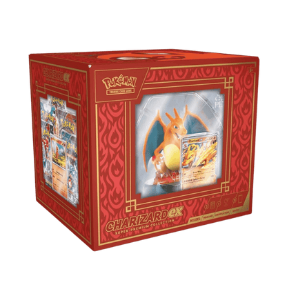 Pokémon TCG Charizard ex Super-Premium Collection — factory sealed box front