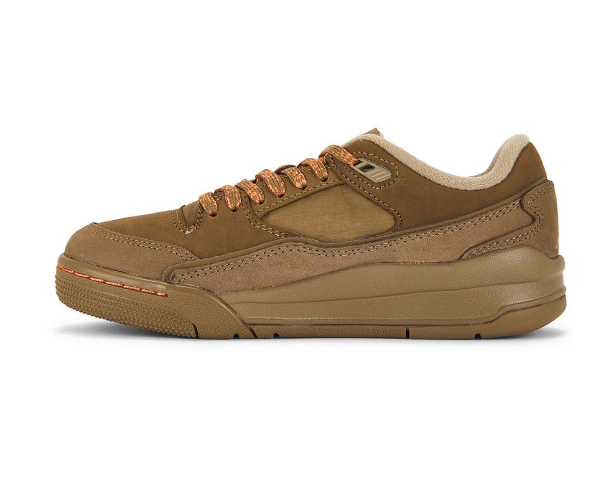 Jordan Flight Court SE Brown Kelp Khaki Wild Mango IB4414-300 Women's Size 8
