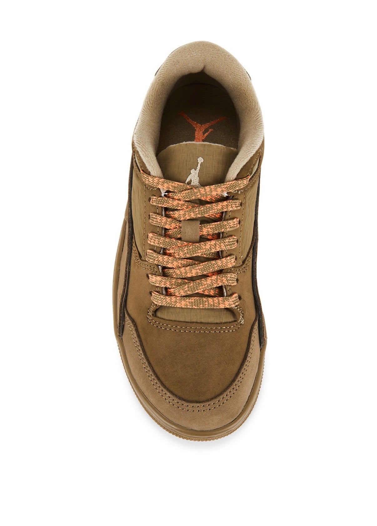 Jordan Flight Court SE Brown Kelp Khaki Wild Mango IB4414-300 Women's Size 8