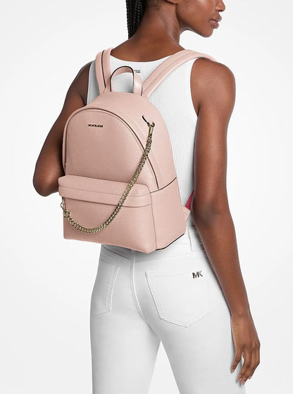 Michael Kors Slater Medium Backpack Powder Blush - actual item detail