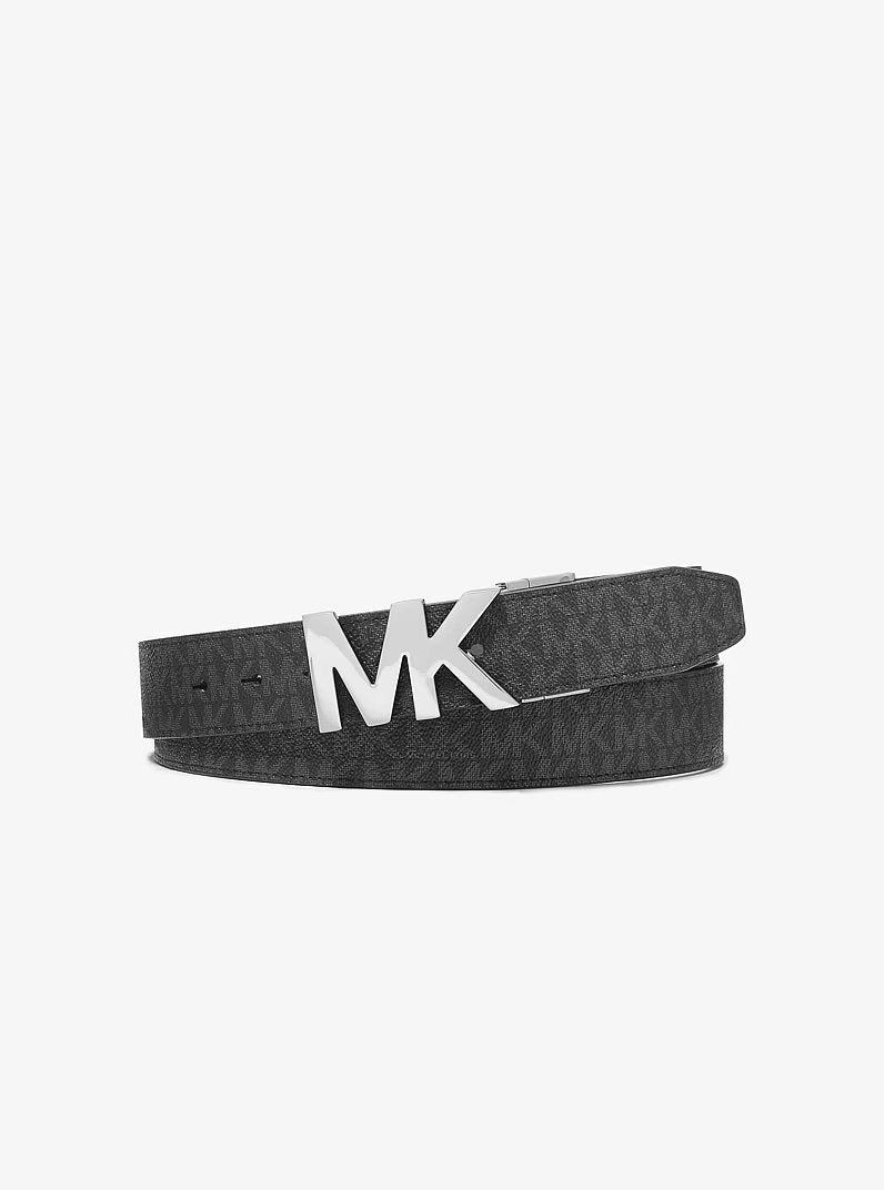 Michael Kors 4-In-1 Logo Belt Box Set Black - actual item