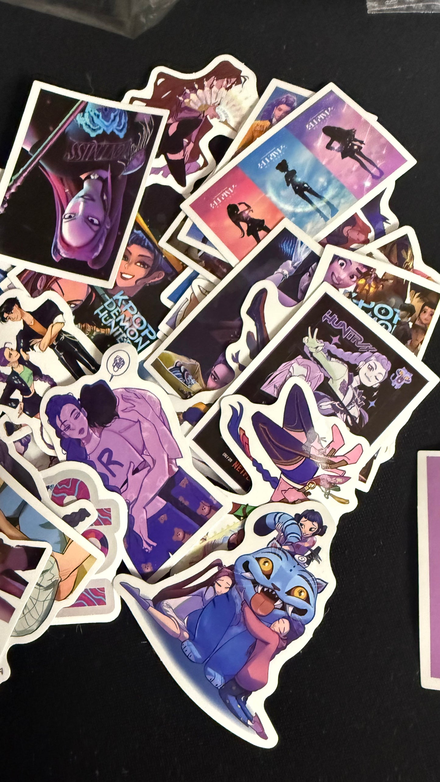 Themed Sticker Packs — Kirby, Stranger Things, K-Pop Demon Hunters & Band Logos