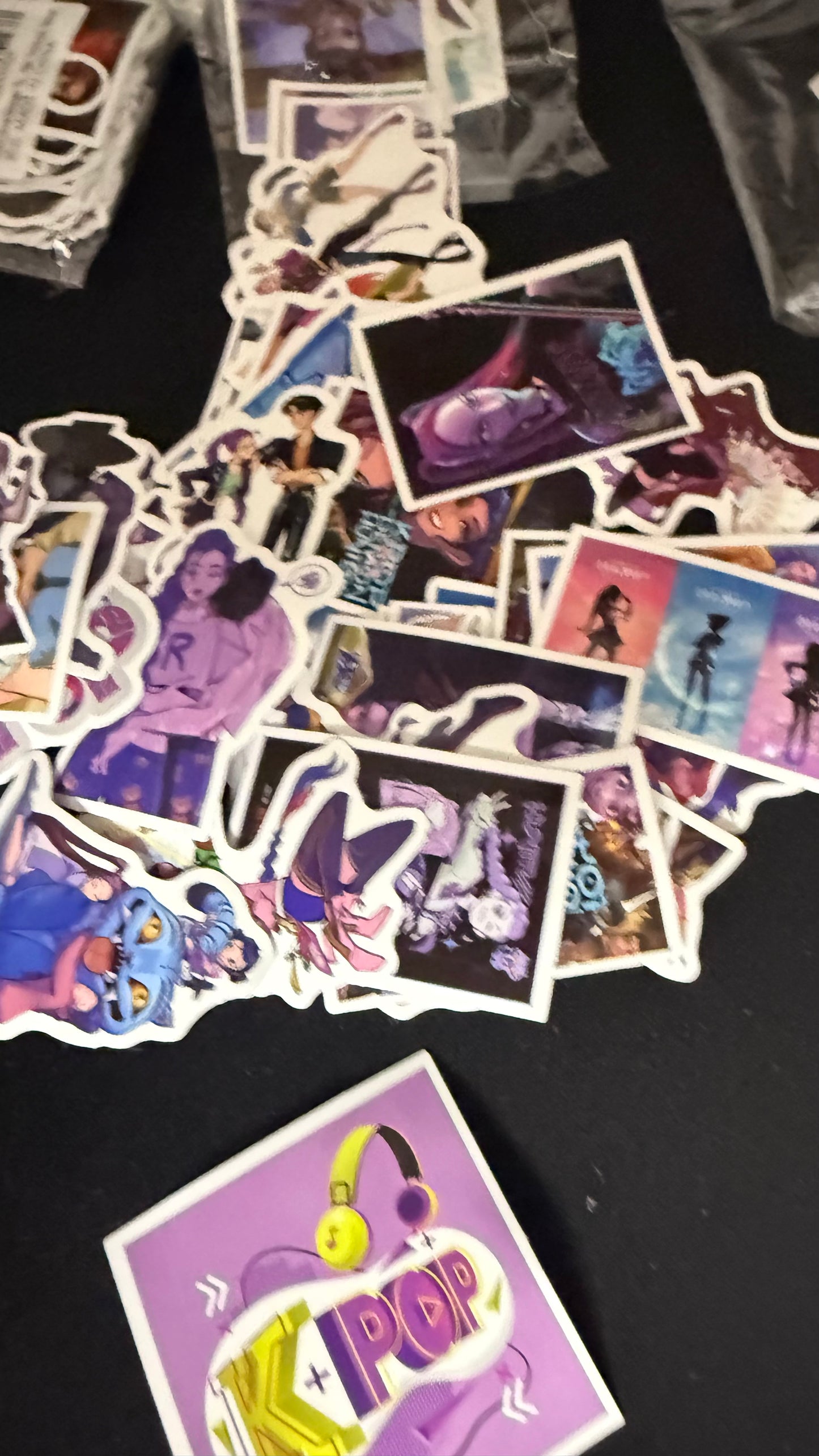 Themed Sticker Packs — Kirby, Stranger Things, K-Pop Demon Hunters & Band Logos