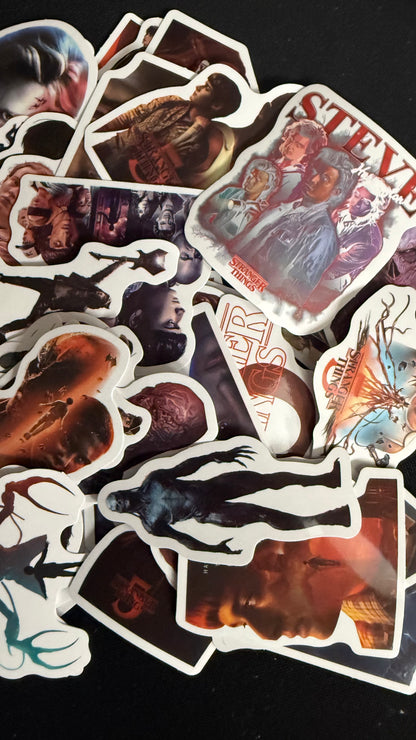 Themed Sticker Packs — Kirby, Stranger Things, K-Pop Demon Hunters & Band Logos