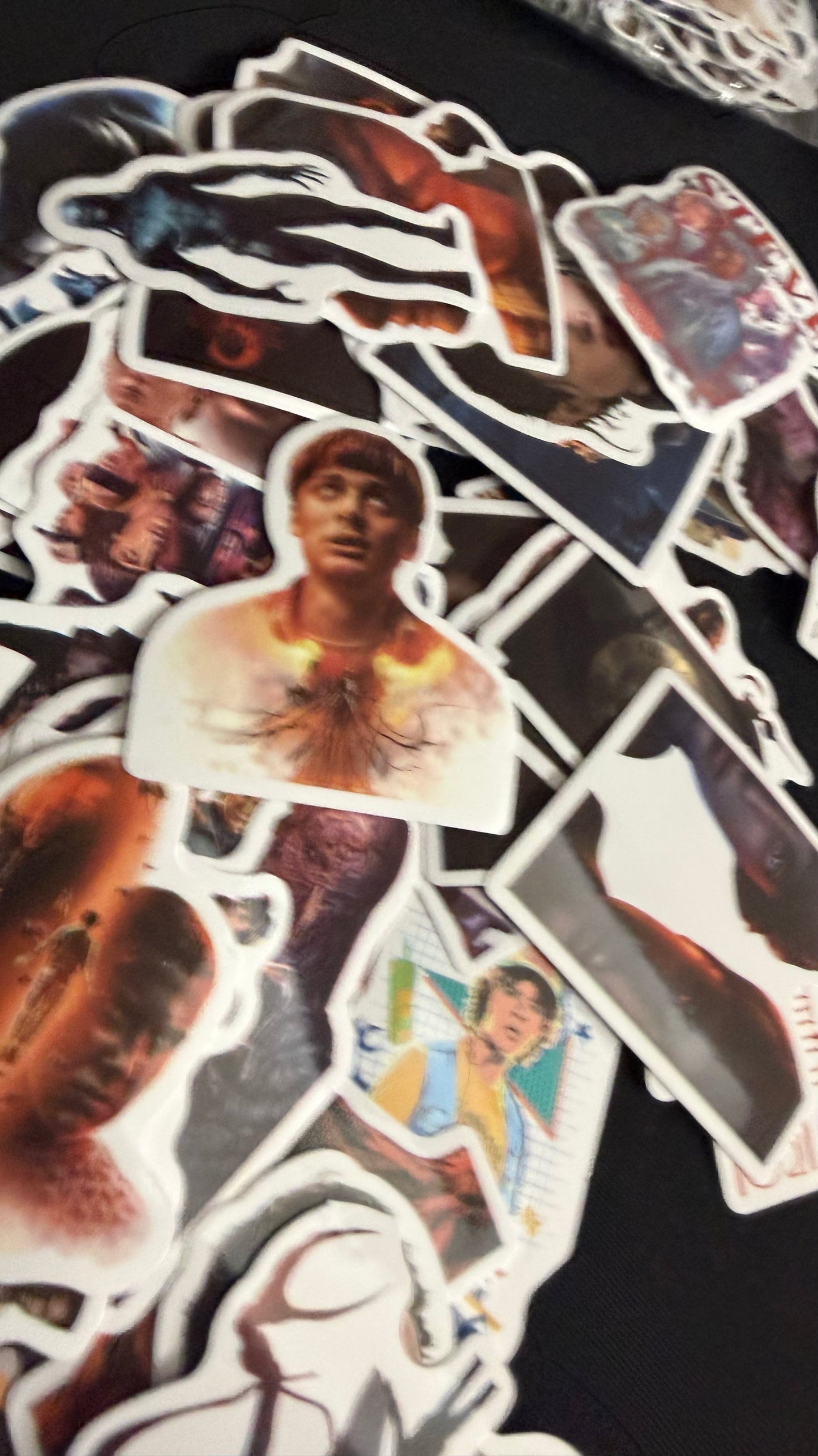 Themed Sticker Packs — Kirby, Stranger Things, K-Pop Demon Hunters & Band Logos