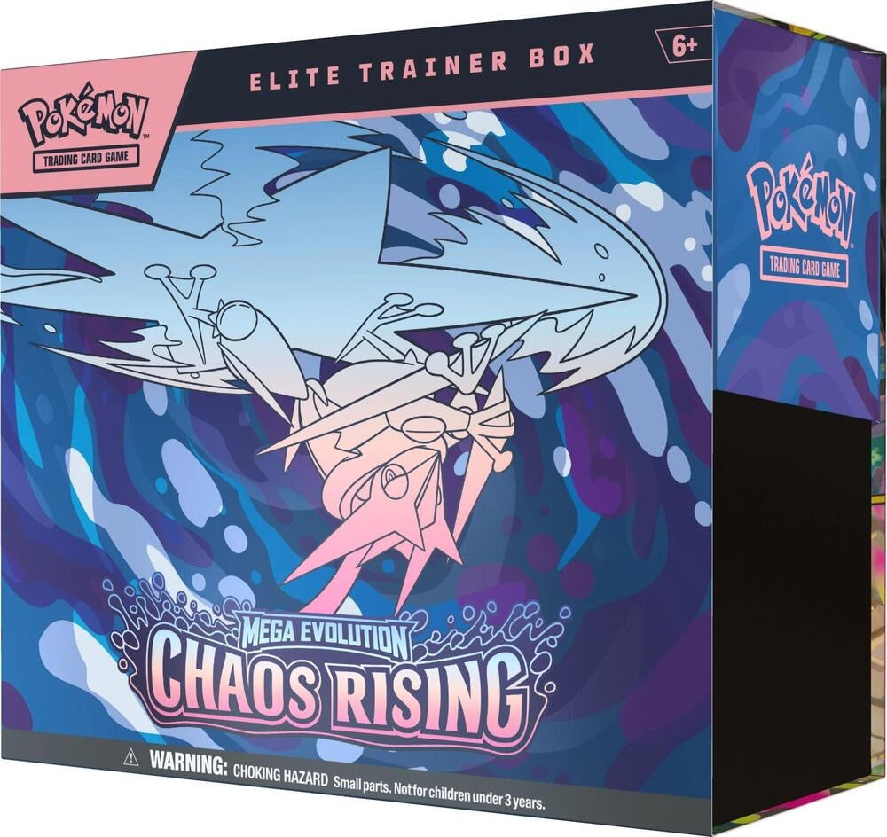 Pokémon TCG Mega Evolution Chaos Rising Elite Trainer Box — factory sealed
