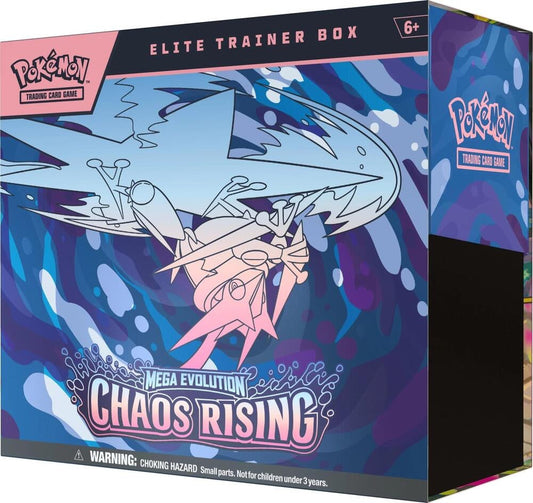 Pokémon TCG Mega Evolution Chaos Rising Elite Trainer Box — factory sealed