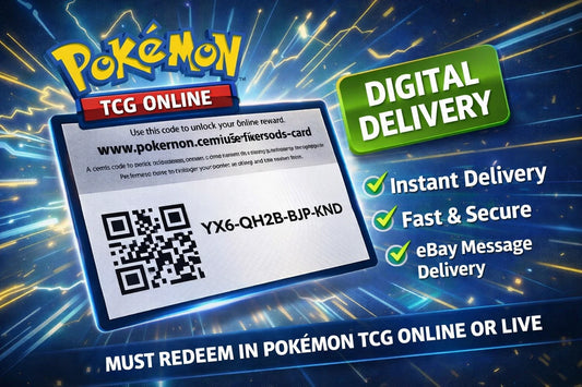 Pokémon TCG Live Code Cards — Random Unused Codes (Choose Bundle Size)