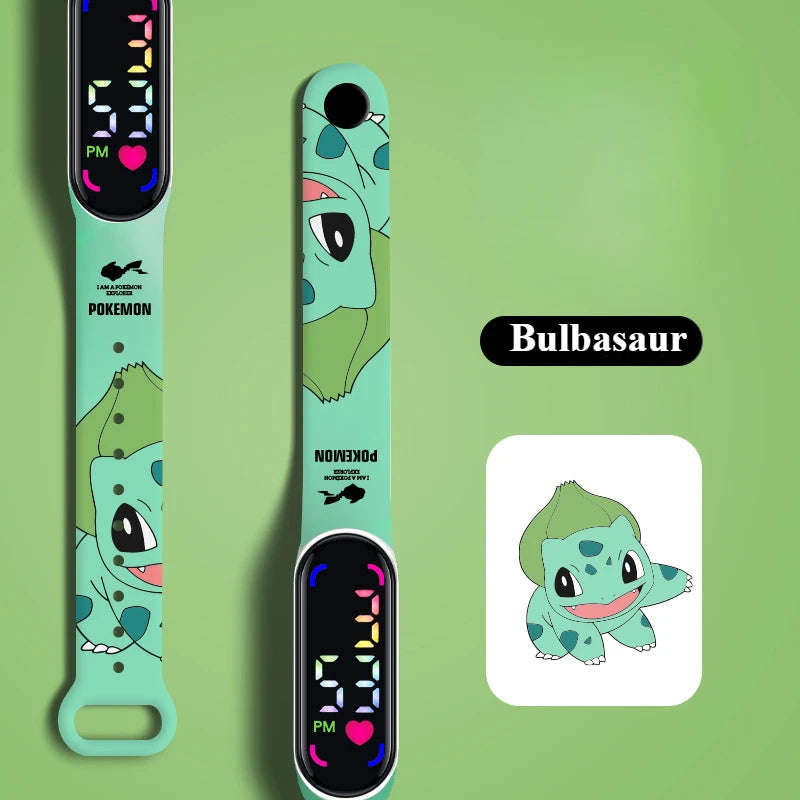 Anime-Style LED Wristwatch for Kids | Waterproof Character Watch