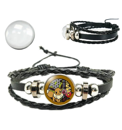 Anime-Style Character Chain Bracelet for Fans