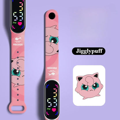 Anime-Style LED Wristwatch for Kids | Waterproof Character Watch
