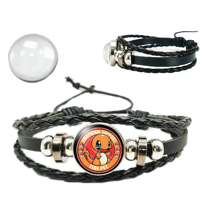 Anime-Style Character Chain Bracelet for Fans
