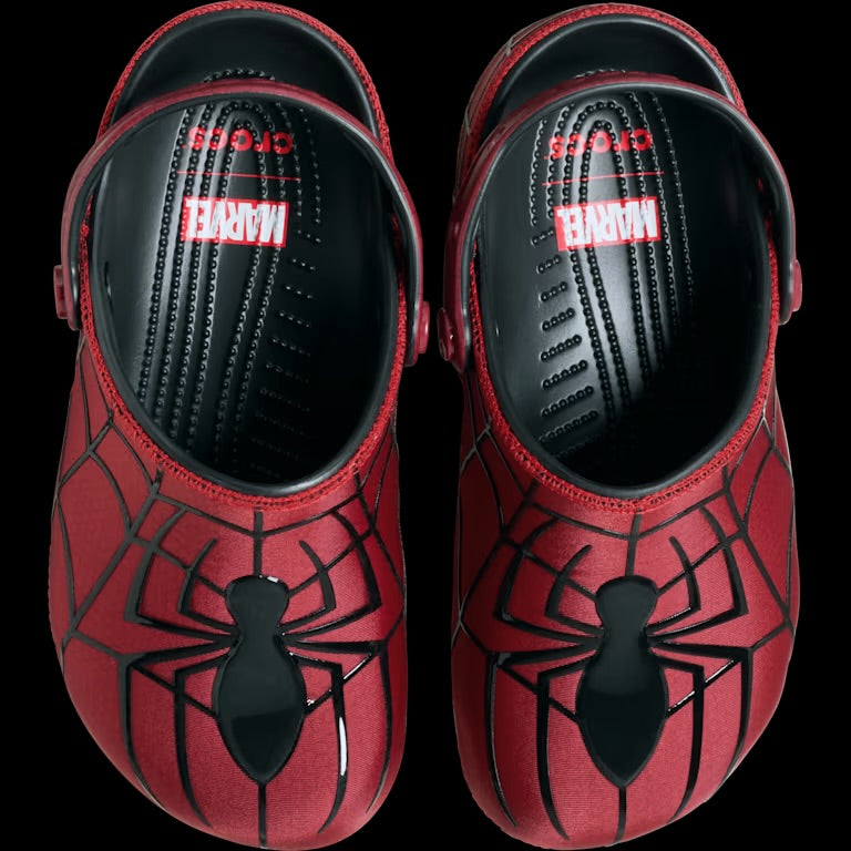 Crocs Spider-Man Neo Classic Clog M5 W7 top view