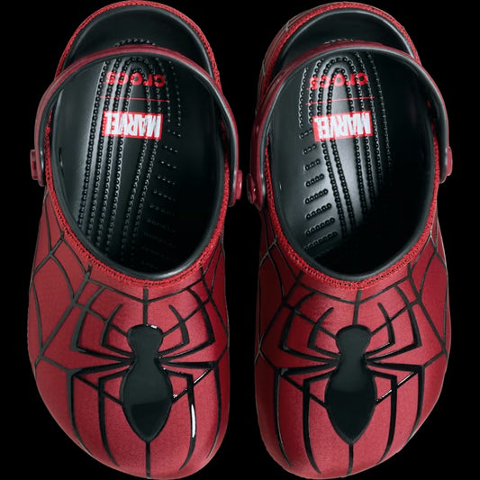 Crocs Spider-Man Neo Classic Clog M5 W7 top view