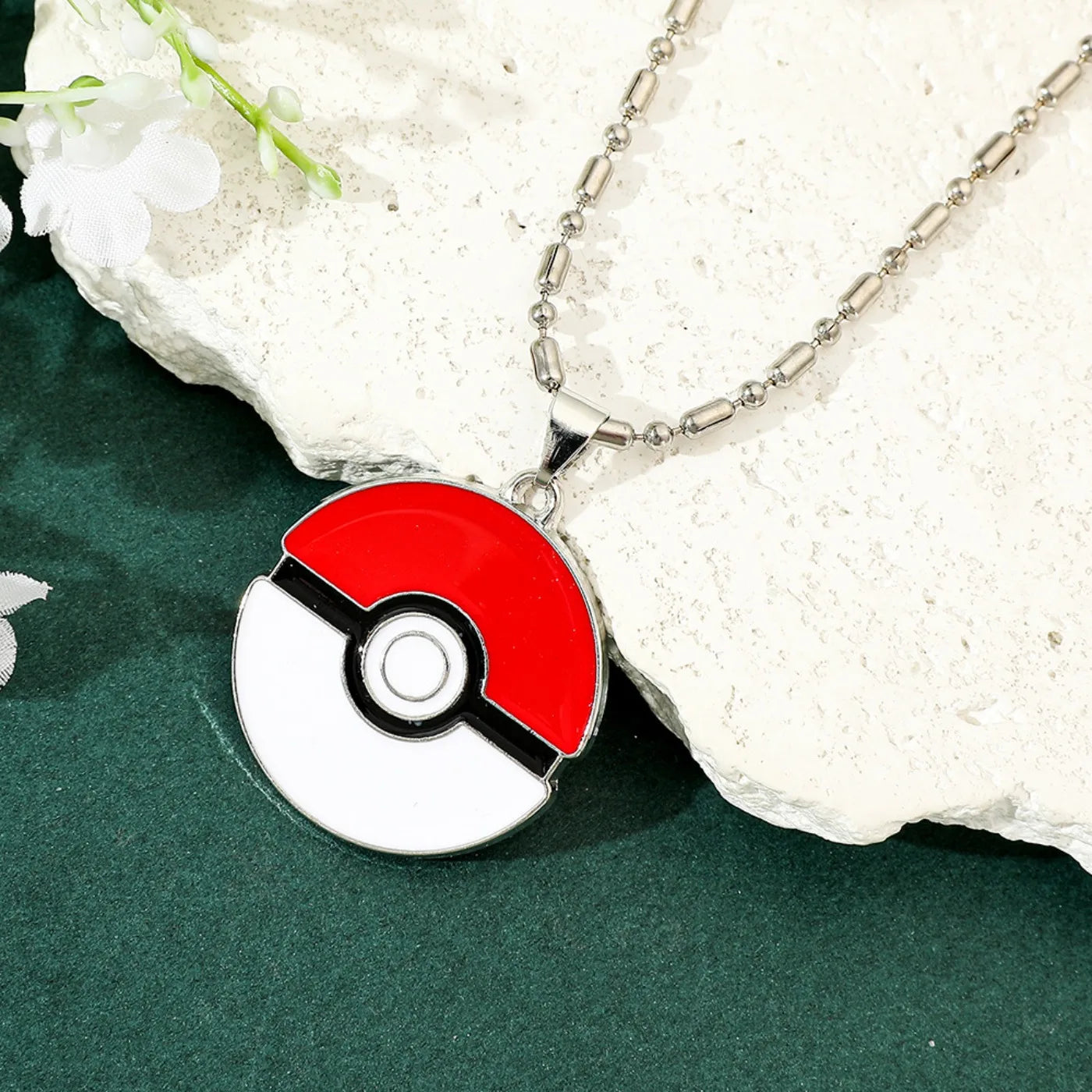 Anime-Style Ball Pendant Necklace | Collector Jewelry for Fans