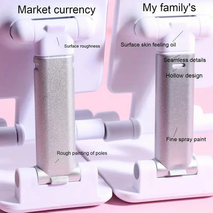 Adjustable Desktop Phone & Tablet Stand for Streaming Setups