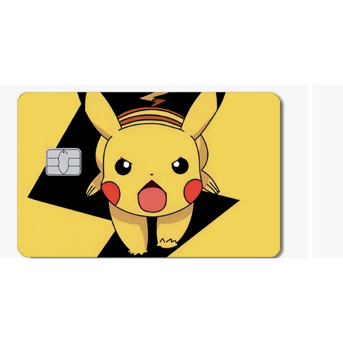 Anime-style card skin design 6 — bold matte PVC bank card decal