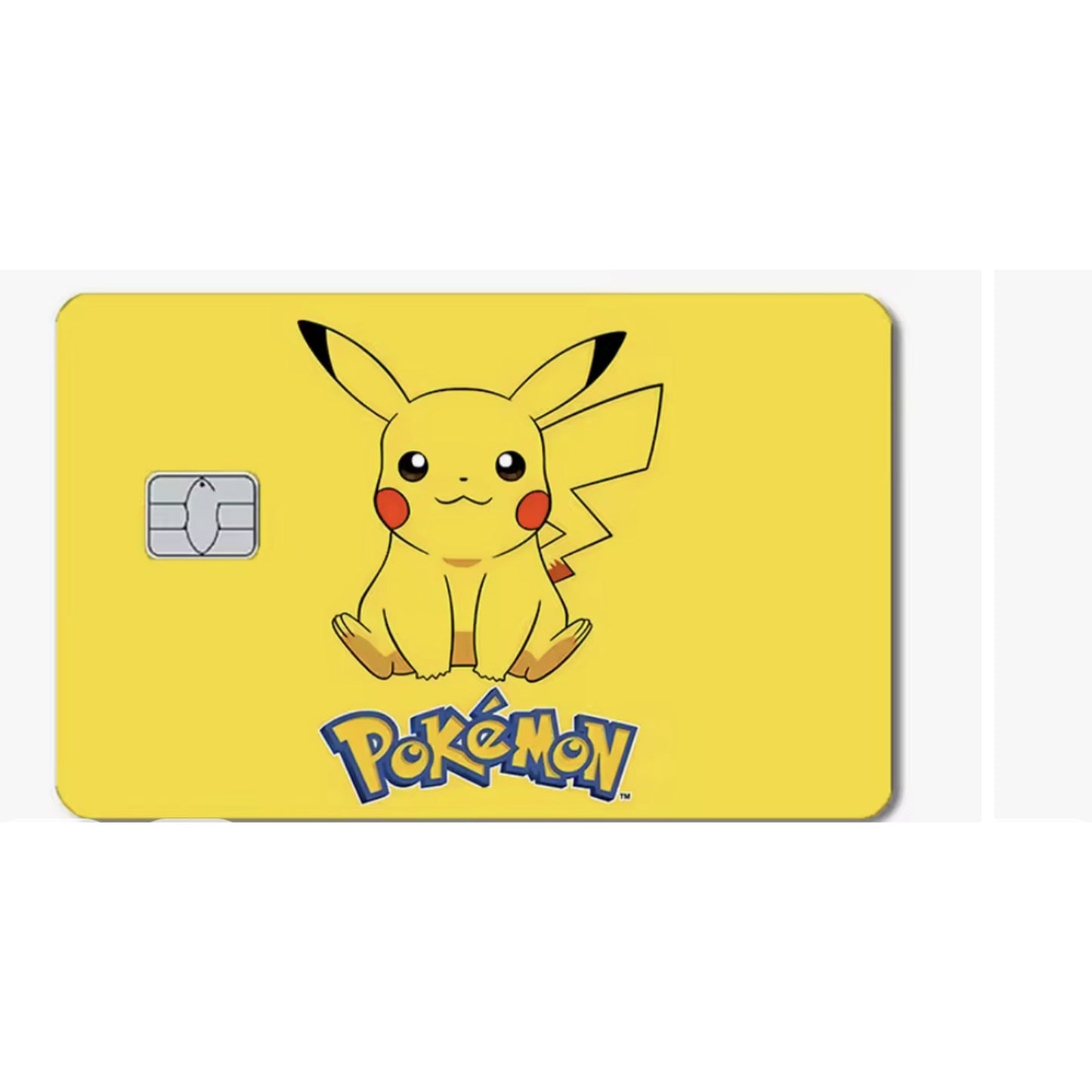 Anime-style card skin design 7 — matte PVC bank card decal