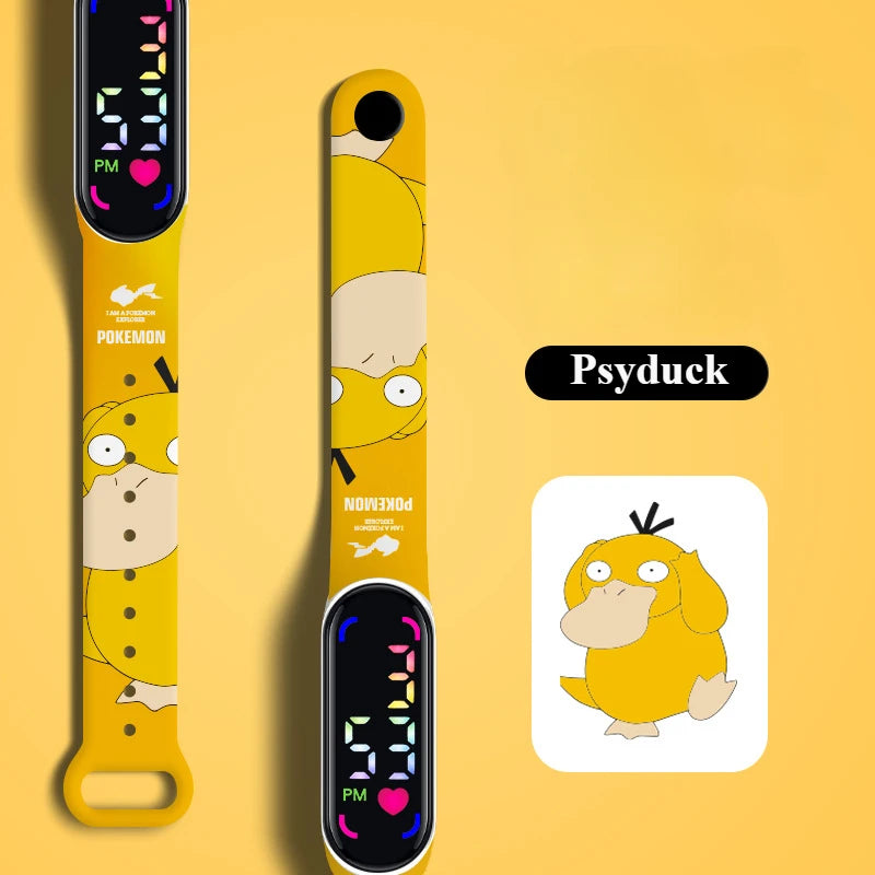 Anime-Style LED Wristwatch for Kids | Waterproof Character Watch