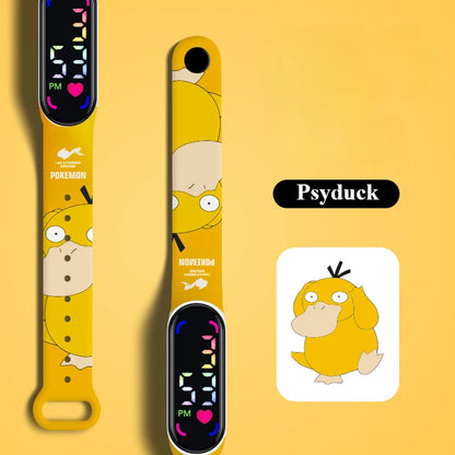 Anime-Style LED Wristwatch for Kids | Waterproof Character Watch