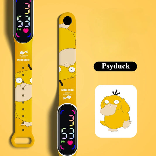 Anime-Style LED Wristwatch for Kids | Waterproof Character Watch