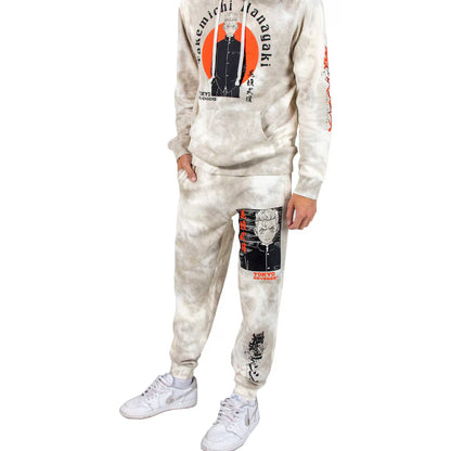 Tokyo Revengers BIOWORLD Hoodie and Jogger Set - Natural - M